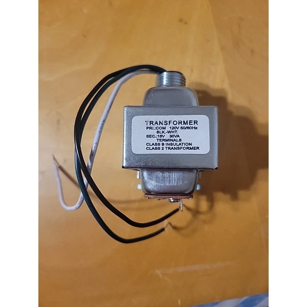 TRANSFORMER PRI-120V SEC-16V 30VA 50/60HZ CLASS 2
